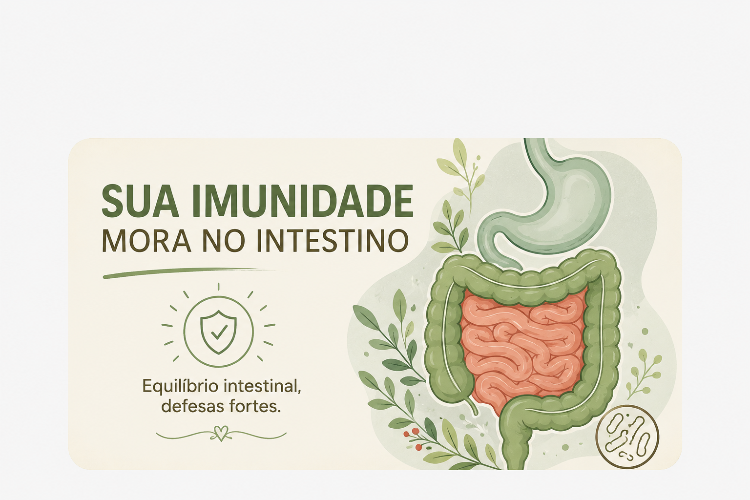 Saúde intestinal e imunidade